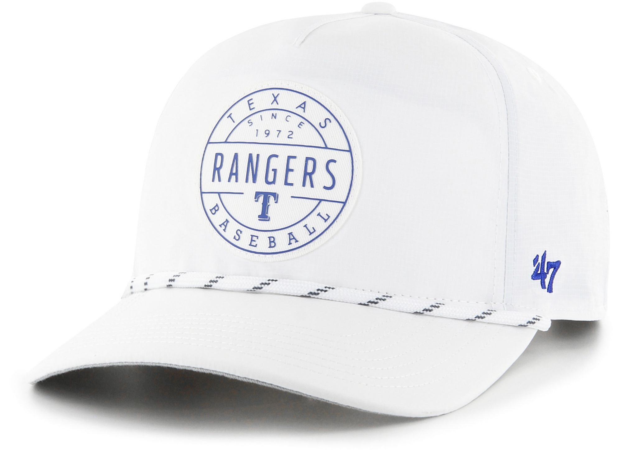 47 Brand / Men's Texas Rangers White Suburbia Captian DT Adjustable Hat