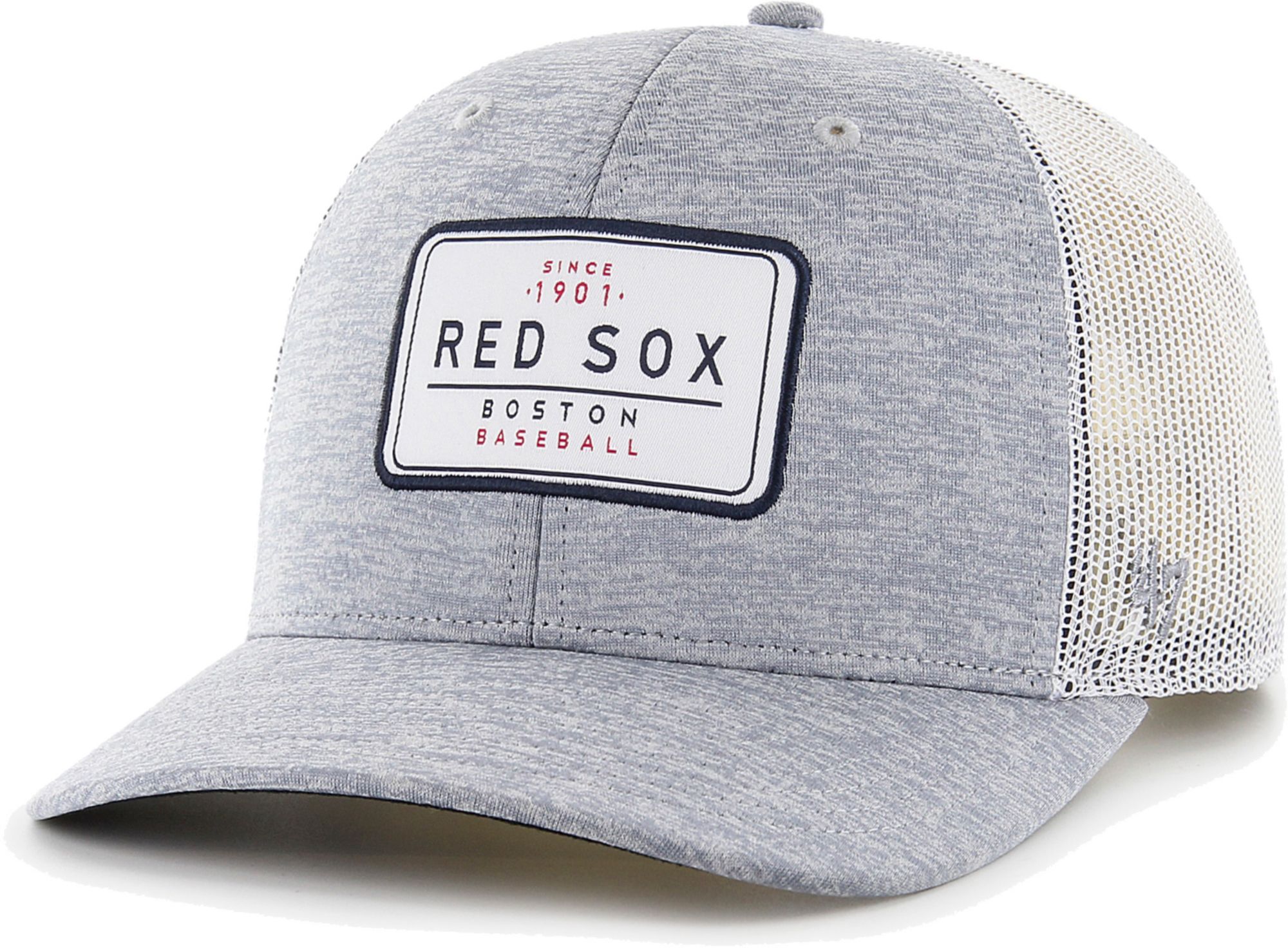 Megalopolis Render Fortære 47 Brand / Men's Boston Red Sox Gray Harrington Adjustable Trucker Hat