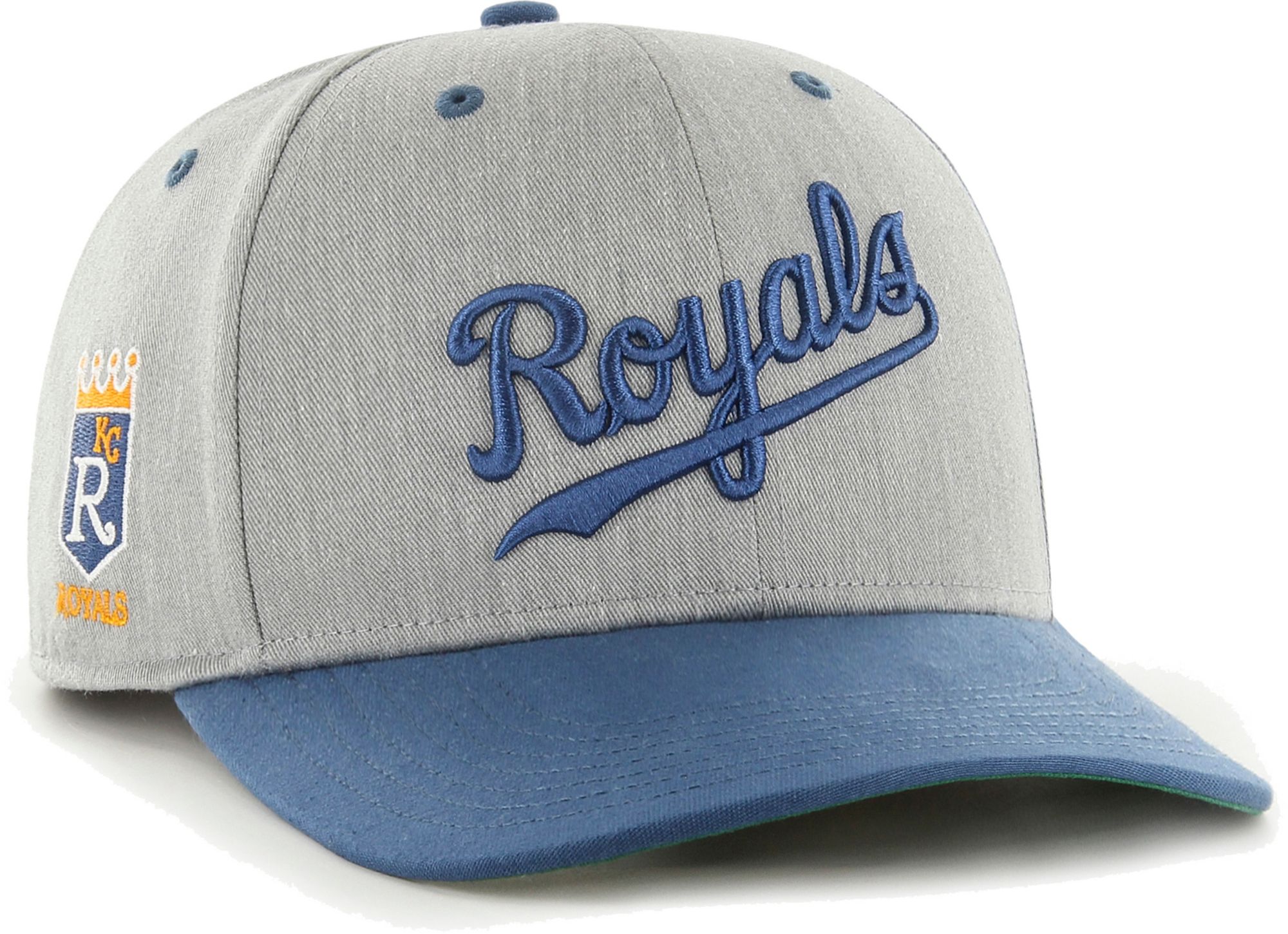 47 Brand / Men's Kansas City Royals Gray Flyout Adjustable Hat