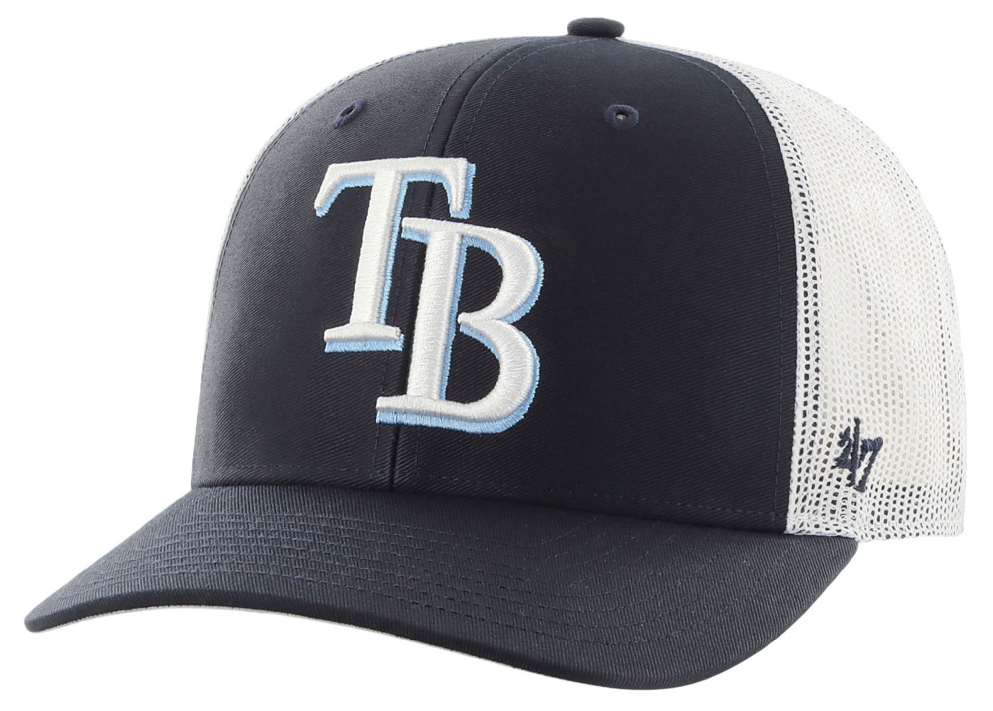 '47 Men's Tampa Bay Rays Navy Adjustable Trucker Hat
