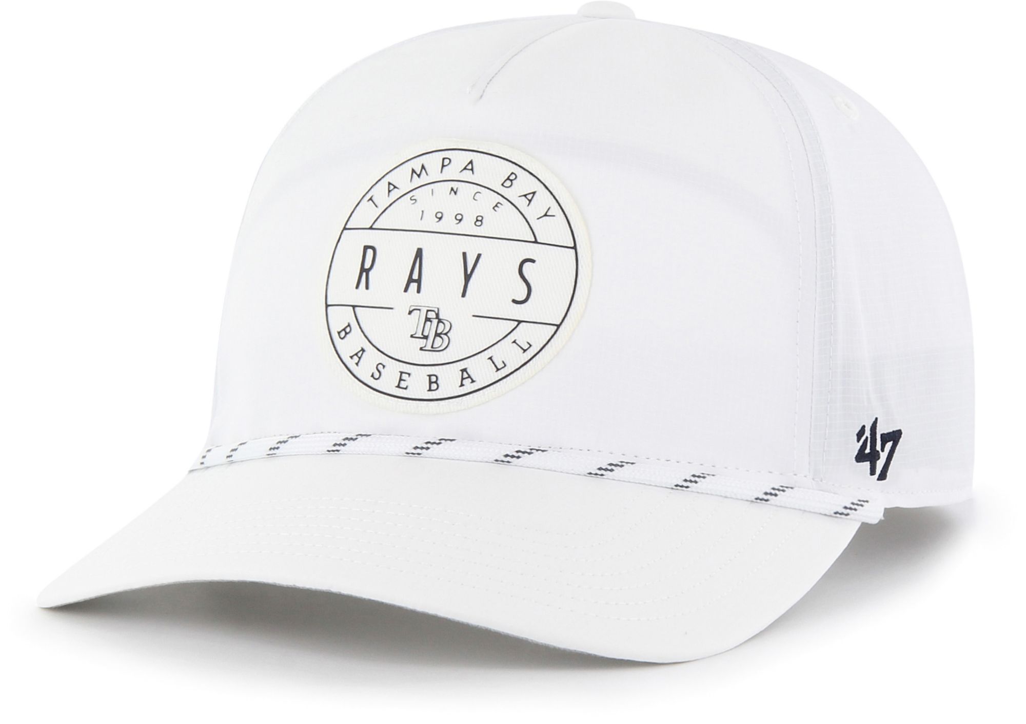 47 Brand / Men's Tampa Bay Rays White Suburbia Captian DT Adjustable Hat