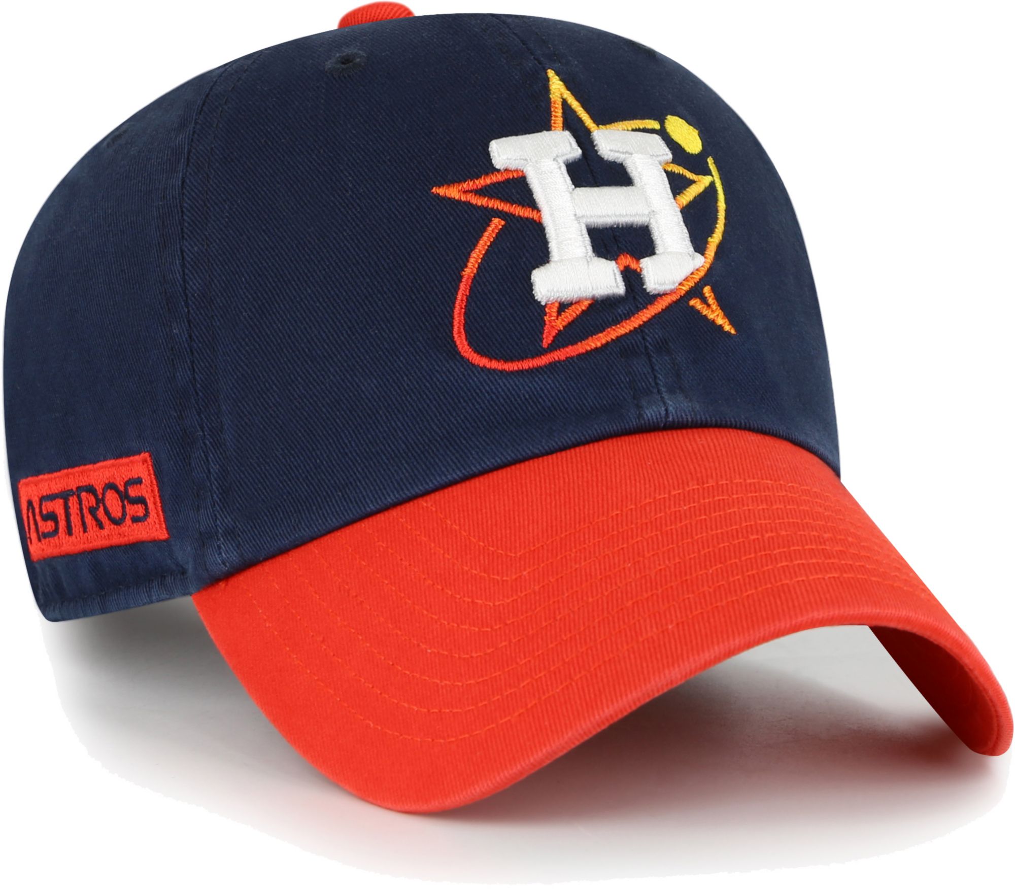 Houston Astros '47 2022 World Series Clean Up Trucker Adjustable Snapback  Hat - Charcoal