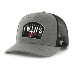 '47 Men's Minnesota Twins Charcoal Adjustable Trucker Hat