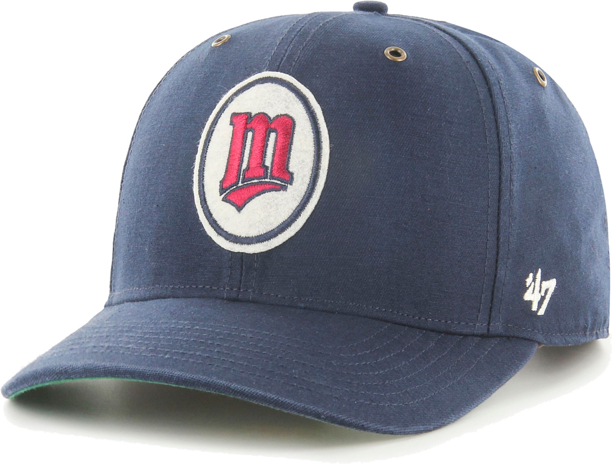 47 Brand / Men's Minnesota Twins Navy Backtrack Adjustable Hat