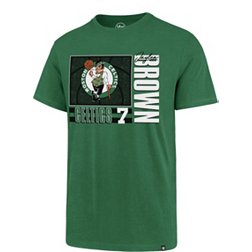 ‘47 Men's Boston Celtics Jaylen Brown #7 Green Super Rival T-Shirt