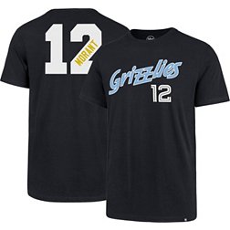 ‘47 Men's Memphis Grizzlies Ja Morant #12 Navy Super Rival T-Shirt