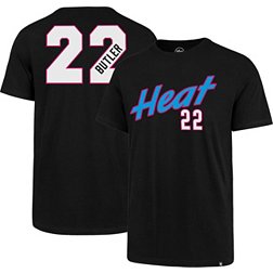 ‘47 Men's Miami Heat Jimmy Butler #22 Black T-Shirt