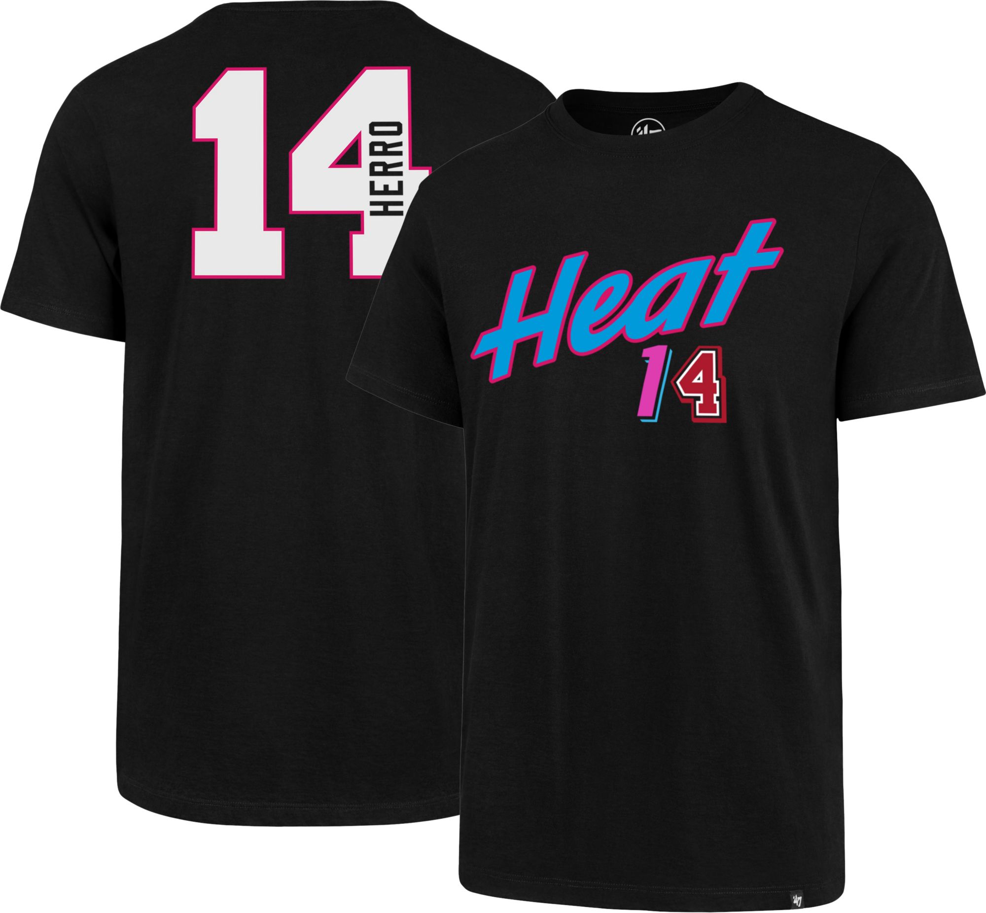 47 Brand / Women's 2021-22 City Edition Miami Heat Jimmy Butler #22 Black T- Shirt