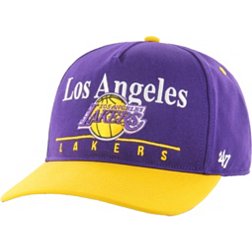 '47 Los Angeles Lakers Purple Lunar Tubular Cleanup Adjustable Hat