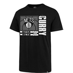 ‘47 Men's Brooklyn Nets Seth Curry #30 Black Super Rival T-Shirt