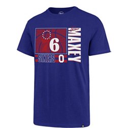 ‘47 Men's Philadelphia 76ers Tyrese Maxey #0 Royal Super Rival T-Shirt