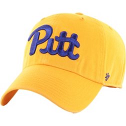 ‘47 Men's Pitt Panthers Gold Clean Up Adjustable Hat
