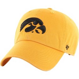 ‘47 Men's Iowa Hawkeyes Gold Clean Up Adjustable Hat