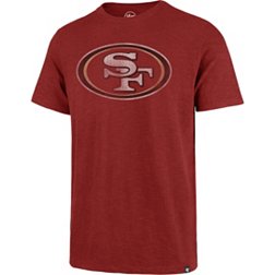 47 Men's San Francisco 49ers Scrum Logo Red T-Shirt