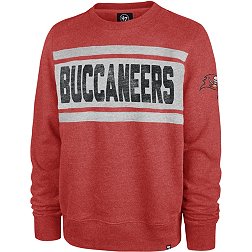 '47 Men's Tampa Bay Buccaneers Tribeca Red Crew Sweatshirt