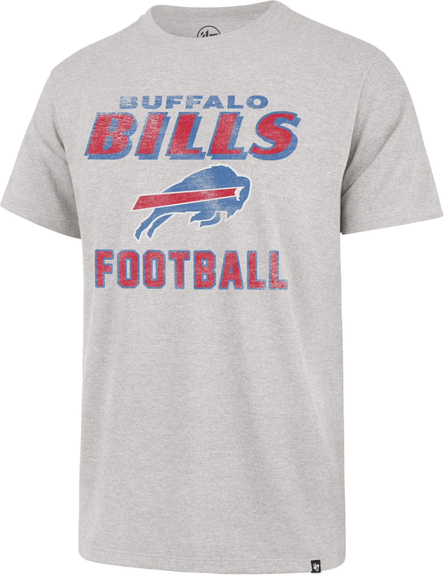 '47 Men's Buffalo Bills Dozer Franklin Grey T-Shirt