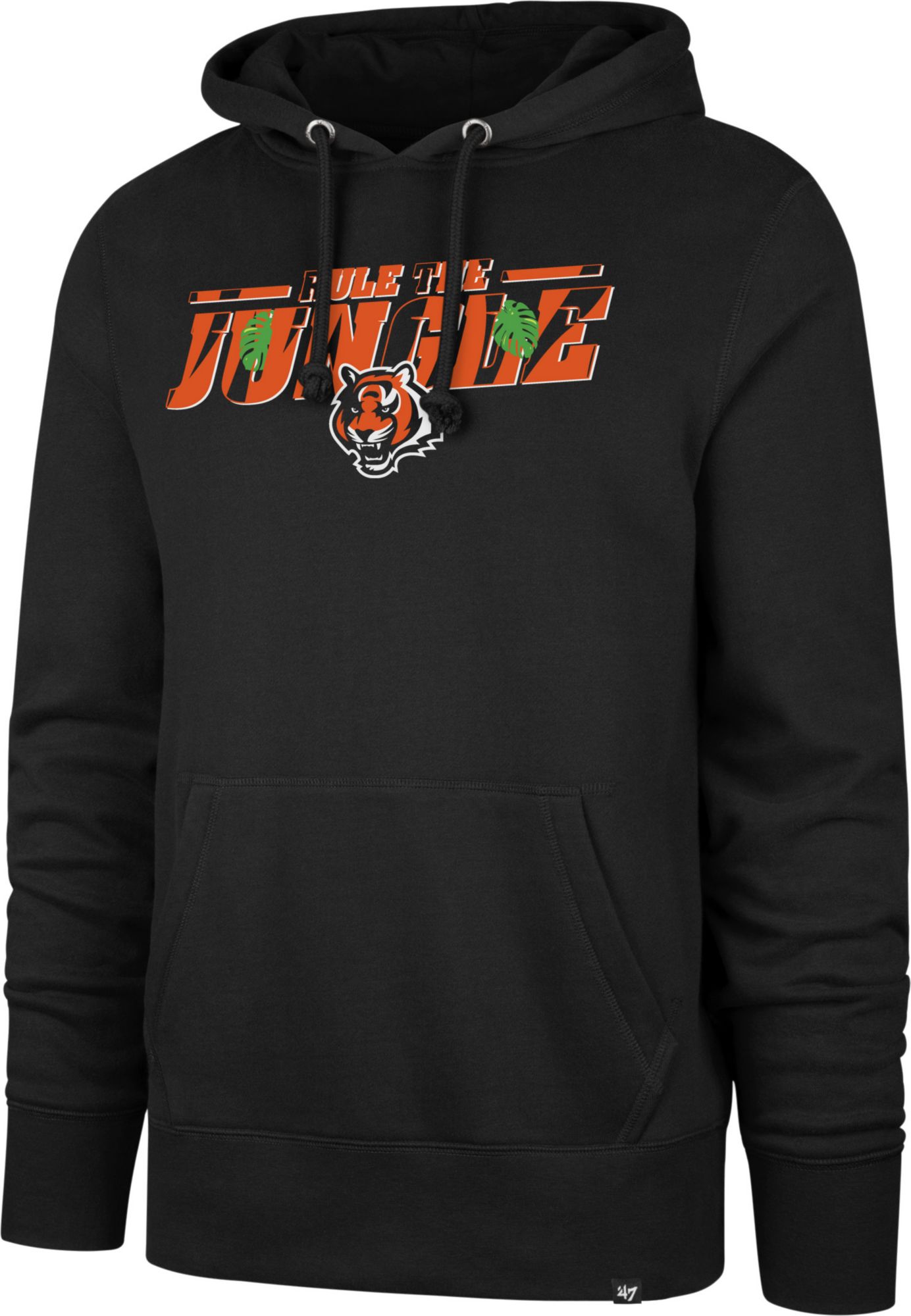 47 Brand / Men's Cincinnati Bengals Headline Grey Pullover Hoodie