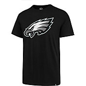 '47 Men's Philadelphia Eagles Imprint Rival Black T-Shirt