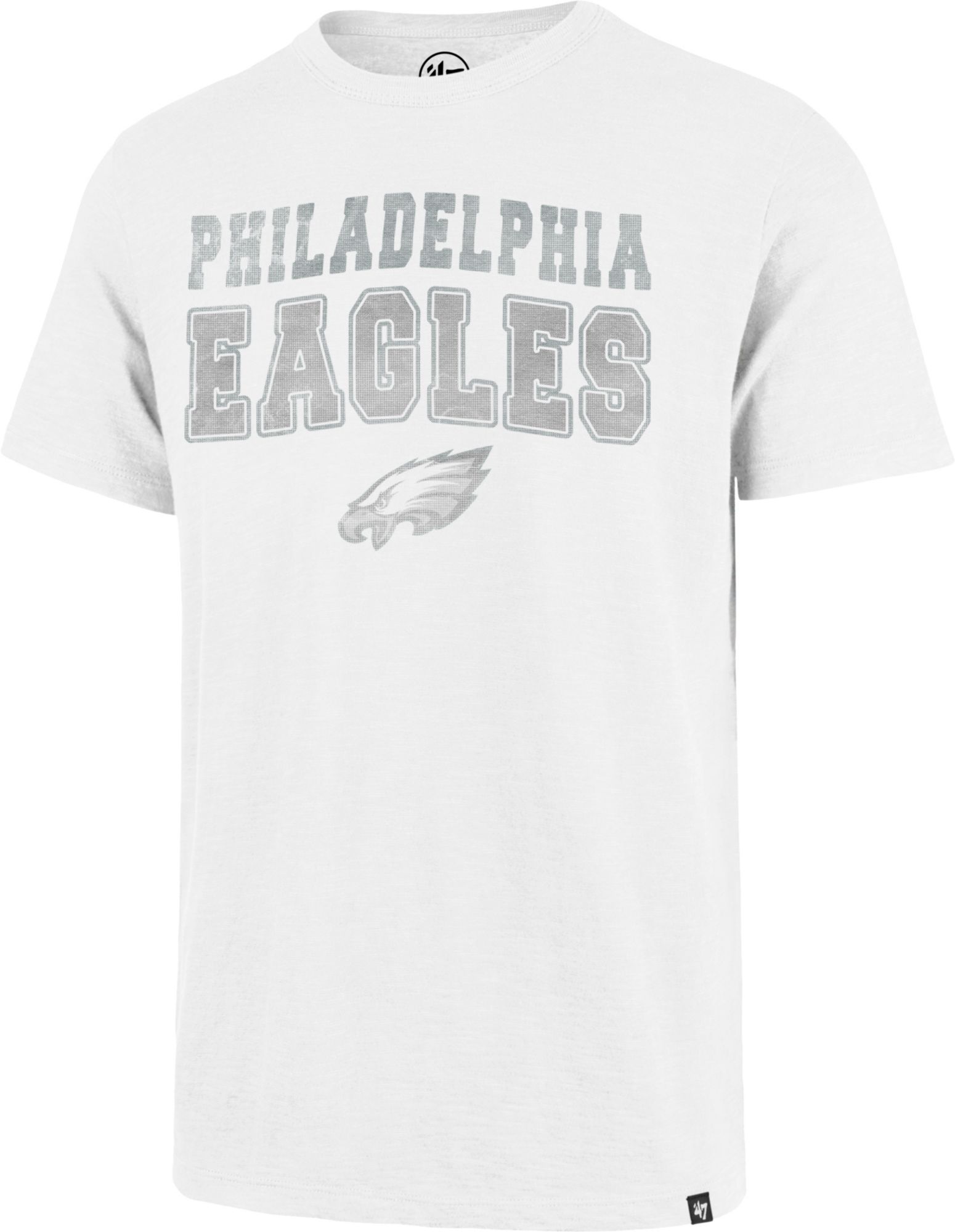 47 Brand / Women's Philadelphia Eagles White Long Sleeve Raglan T-Shirt