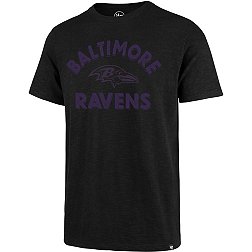 '47 Men's Baltimore Ravens Doubleback Scrum Black T-Shirt