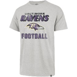 '47 Men's Baltimore Ravens Dozer Franklin Grey T-Shirt
