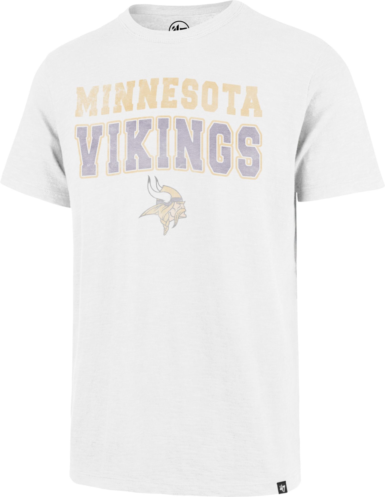 47 Brand / Women's Minnesota Vikings Grey Lizzy Cut Off Hoodie