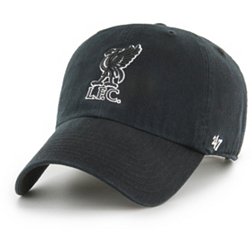 '47 Brand Adult Liverpool FC Logo Cleanup Black Adjustable Hat