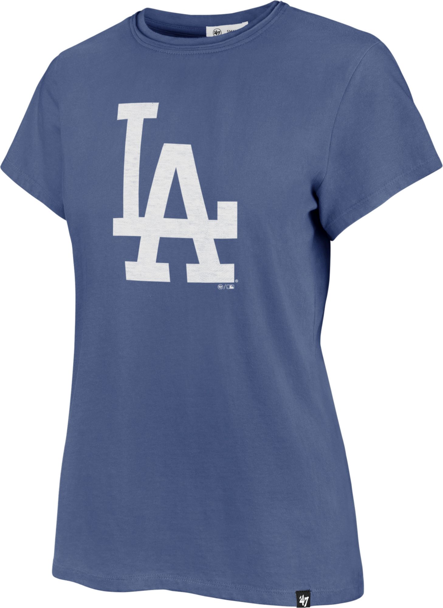 '47 Women's Los Angeles Dodgers Blue Premuim Frankie T-Shirt