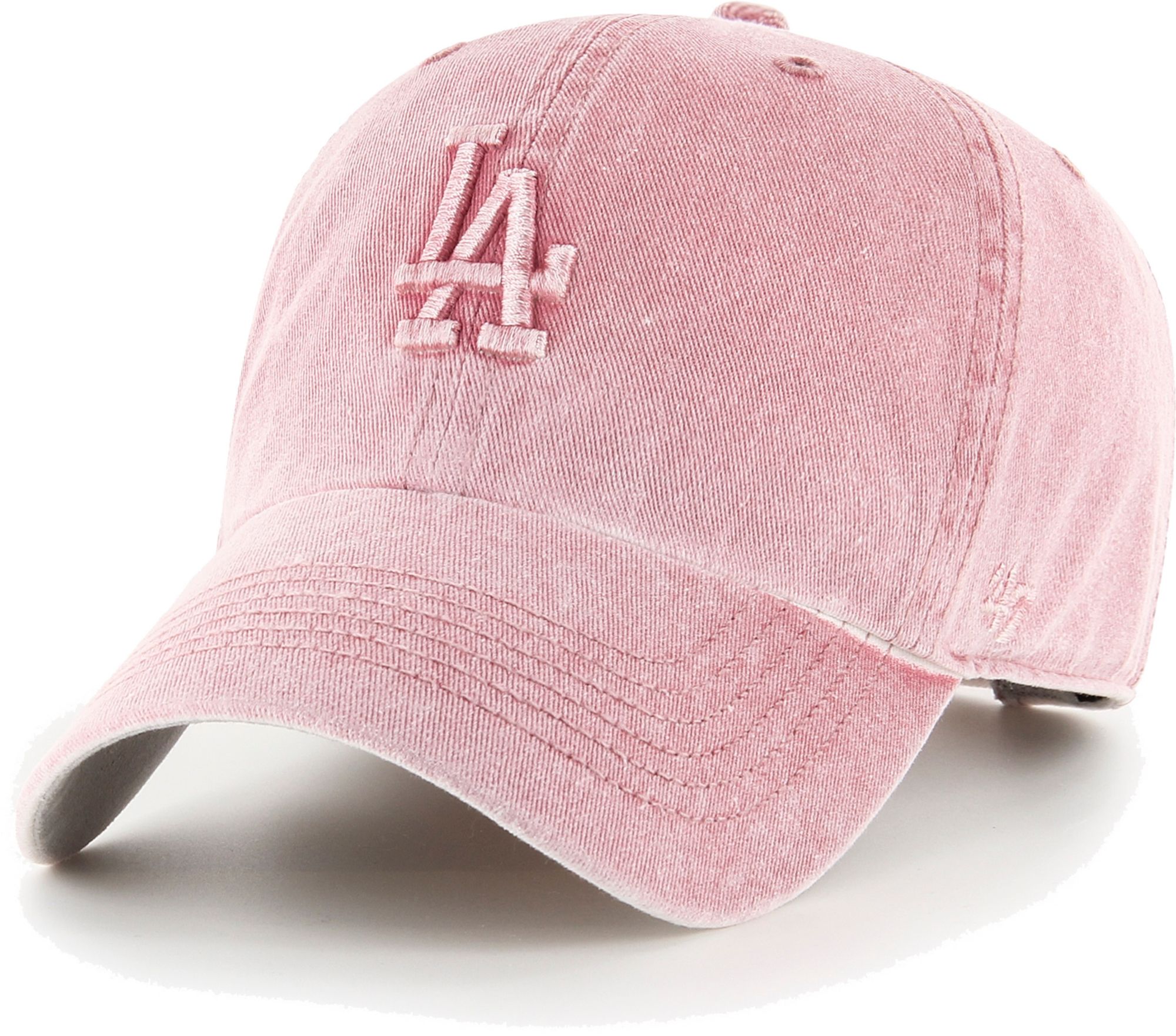 Women's Los Angeles Dodgers '47 Pink Clean Up Adjustable Hat