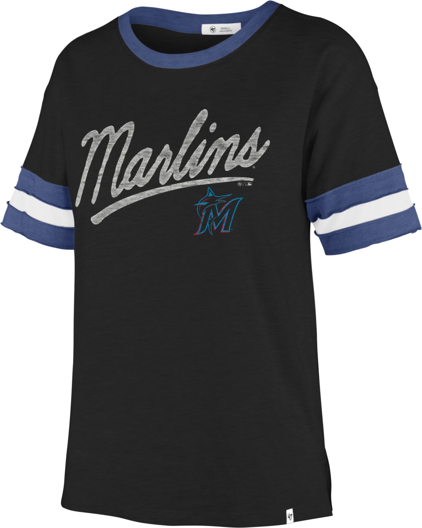47 Brand / Women's Miami Marlins Black Dani T-Shirt