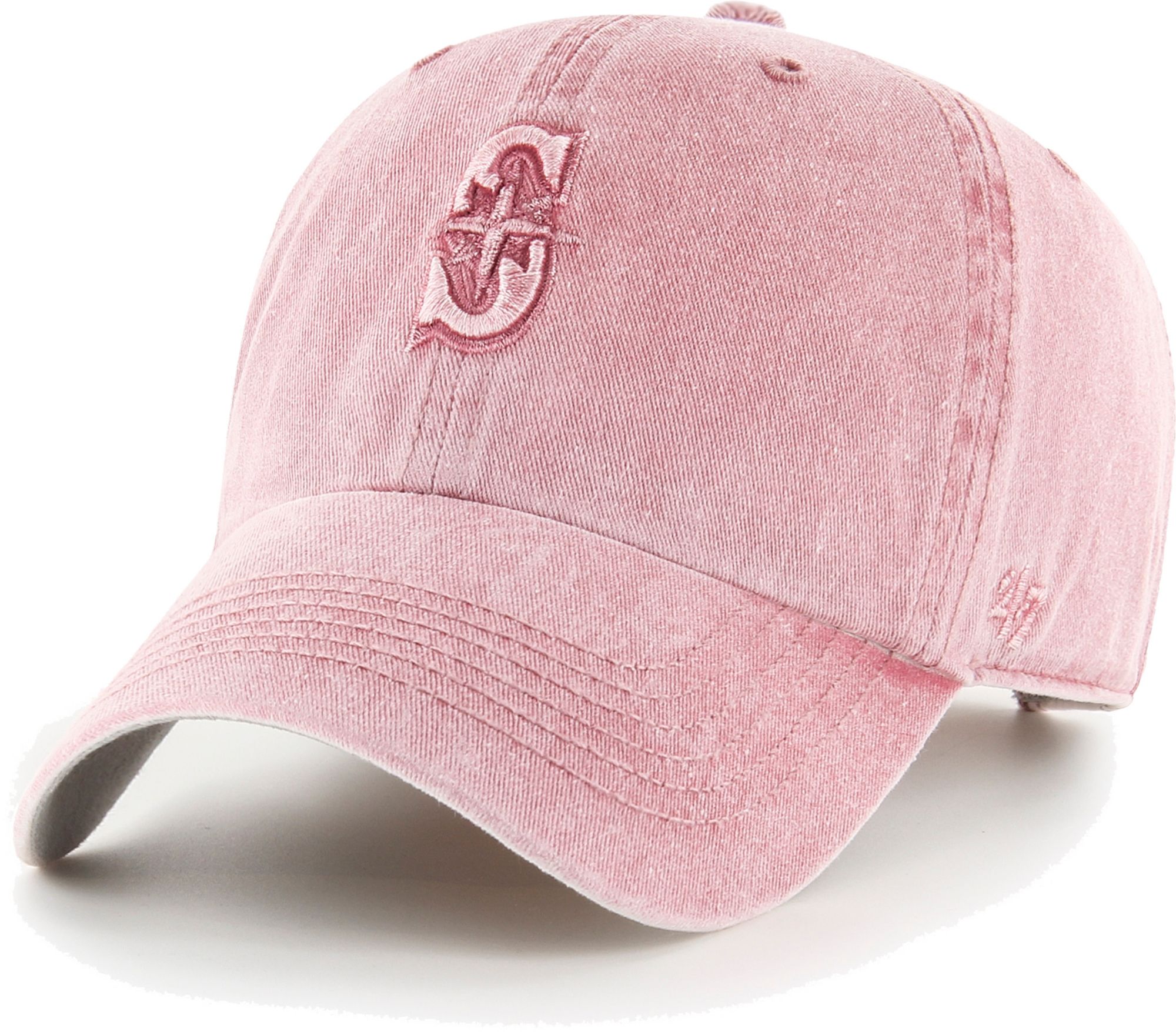47 Brand / Women's Seattle Mariners Pink Mist Clean Up Adjustable