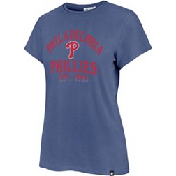 '47 Women's Philadelphia Phillies Light Blue Franklin T-Shirt