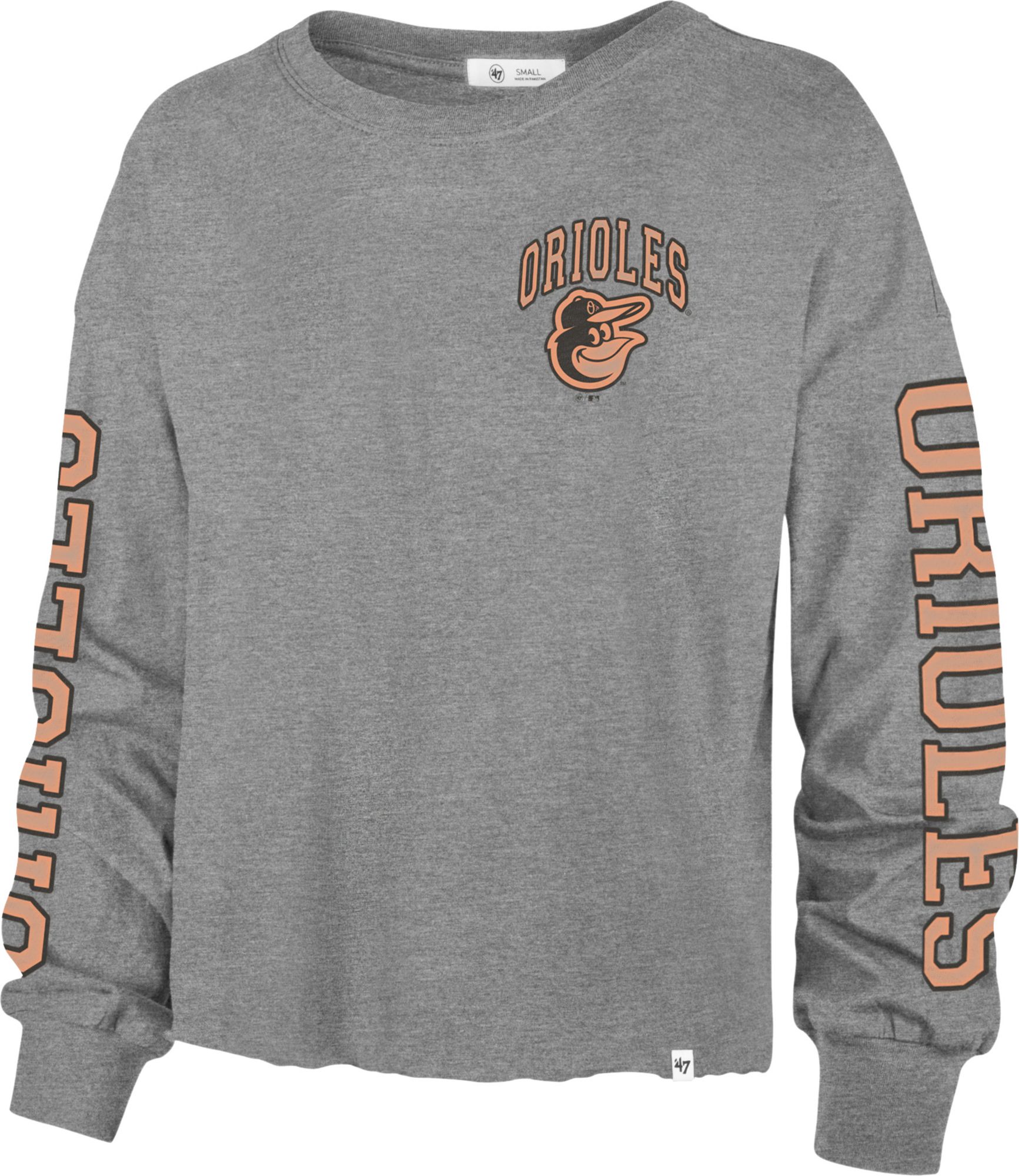 47 Brand / Women's Baltimore Orioles Black Long Sleeve T-Shirt