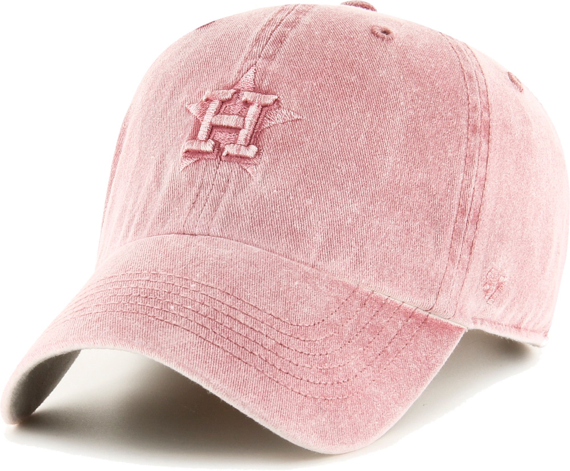 Women's Houston Astros Pink Mist Clean Up Adjustable Hat