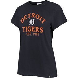 '47 Women's Detroit Tigers Blue Fade Frankie T-Shirt