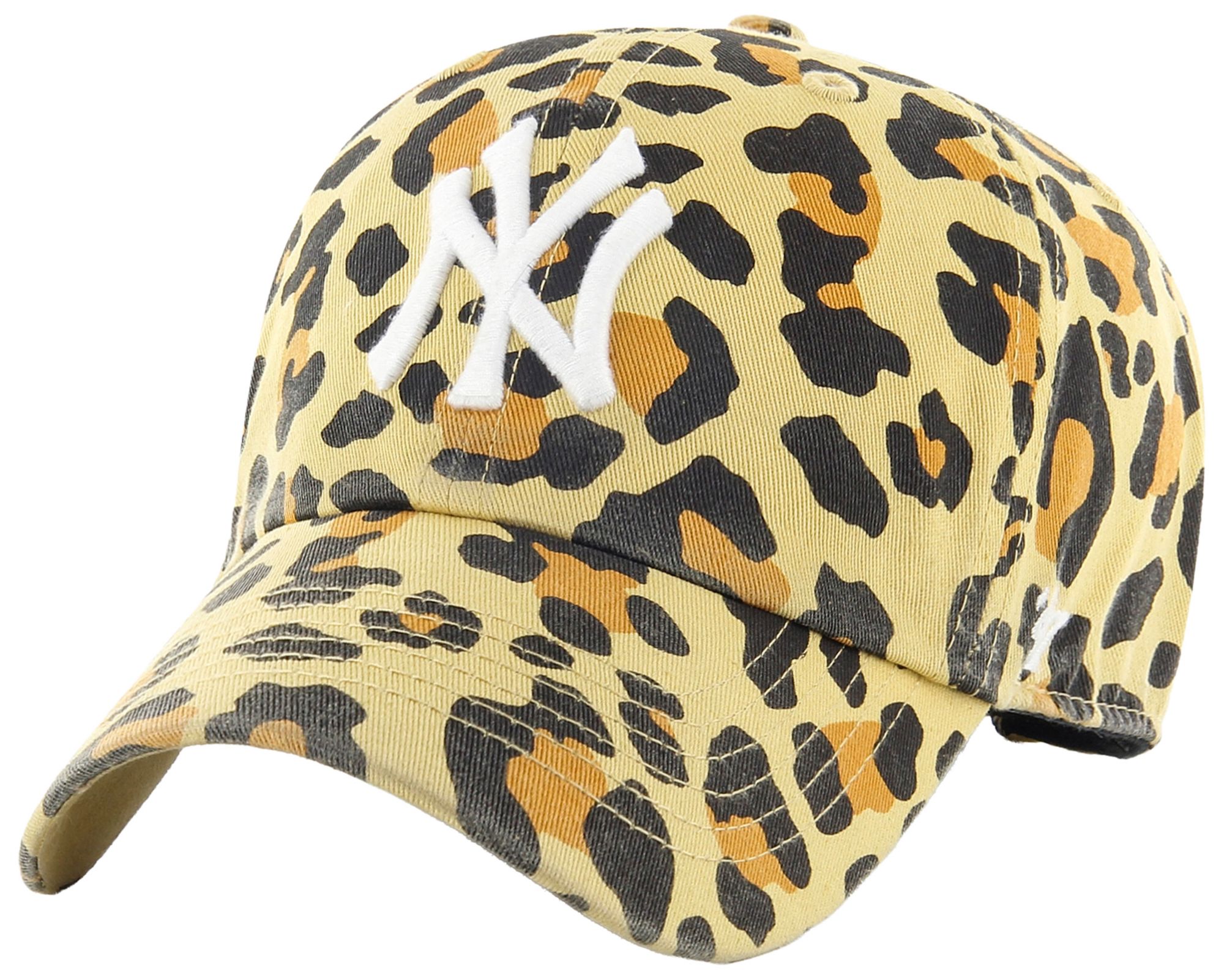 '47 Women's New York Yankees Tan Bagheera Clean Up Adjustable Hat