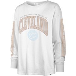 '47 Women's 2022-23 City Edition Cleveland Cavaliers White Long Sleeve T-Shirt