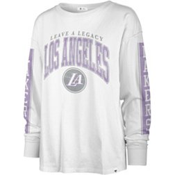 '47 Women's 2022-23 City Edition Los Angeles Lakers White Long Sleeve T-Shirt