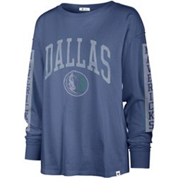 47 Women's 2022-23 City Edition Dallas Mavericks Blue Long Sleeve T-Shirt, Large