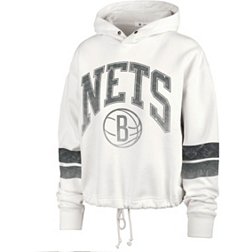 Mitchell & Ness Men's Brooklyn Nets Black Cut Up Hoodie