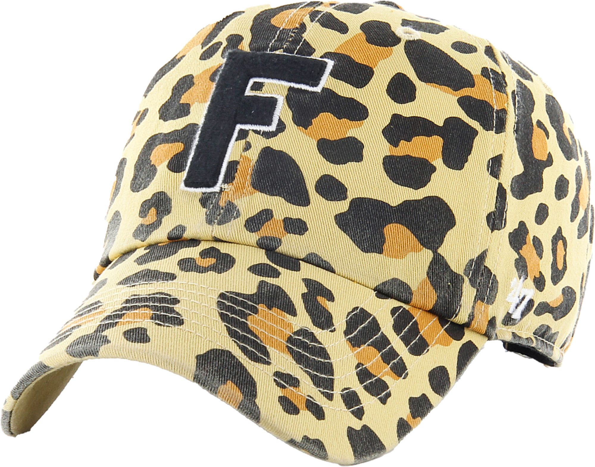 47 Brand Women's '47 St. Louis Cardinals Tan Bagheera Cheetah Clean Up  Adjustable Hat In Brown