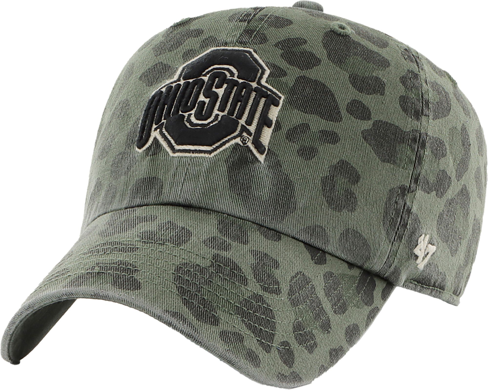 47 Women's Ohio State Buckeyes Rosette Clean Up Adjustable Hat