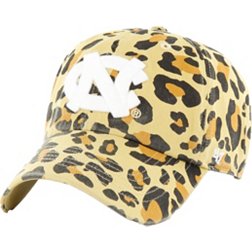 ‘47 North Carolina Tar Heels Gold Cheetah Clean Up Adjustable Hat