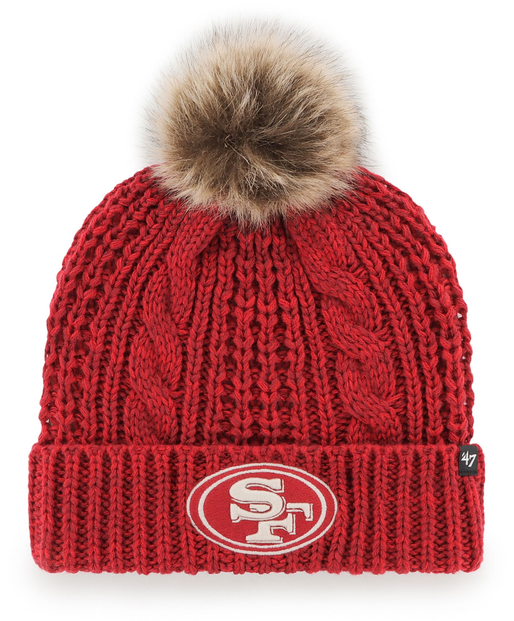'47 Women's San Francisco 49ers Meeko Red Cuffed Beanie