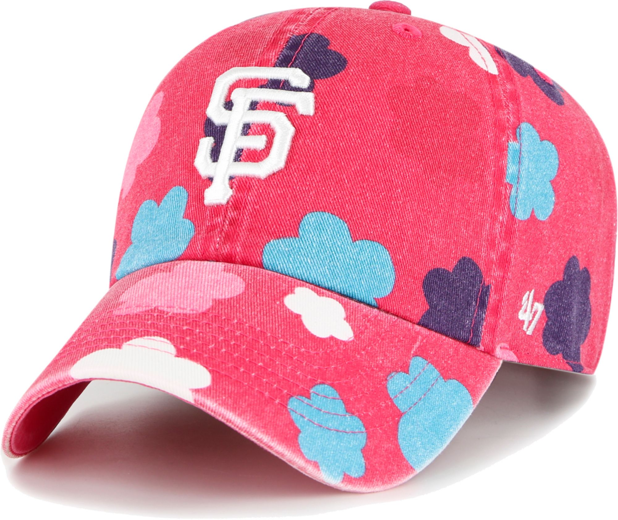  San Francisco Giants Rose Pink Clean Up Adjustable Hat, Adult  One Size Fits All : Sports & Outdoors