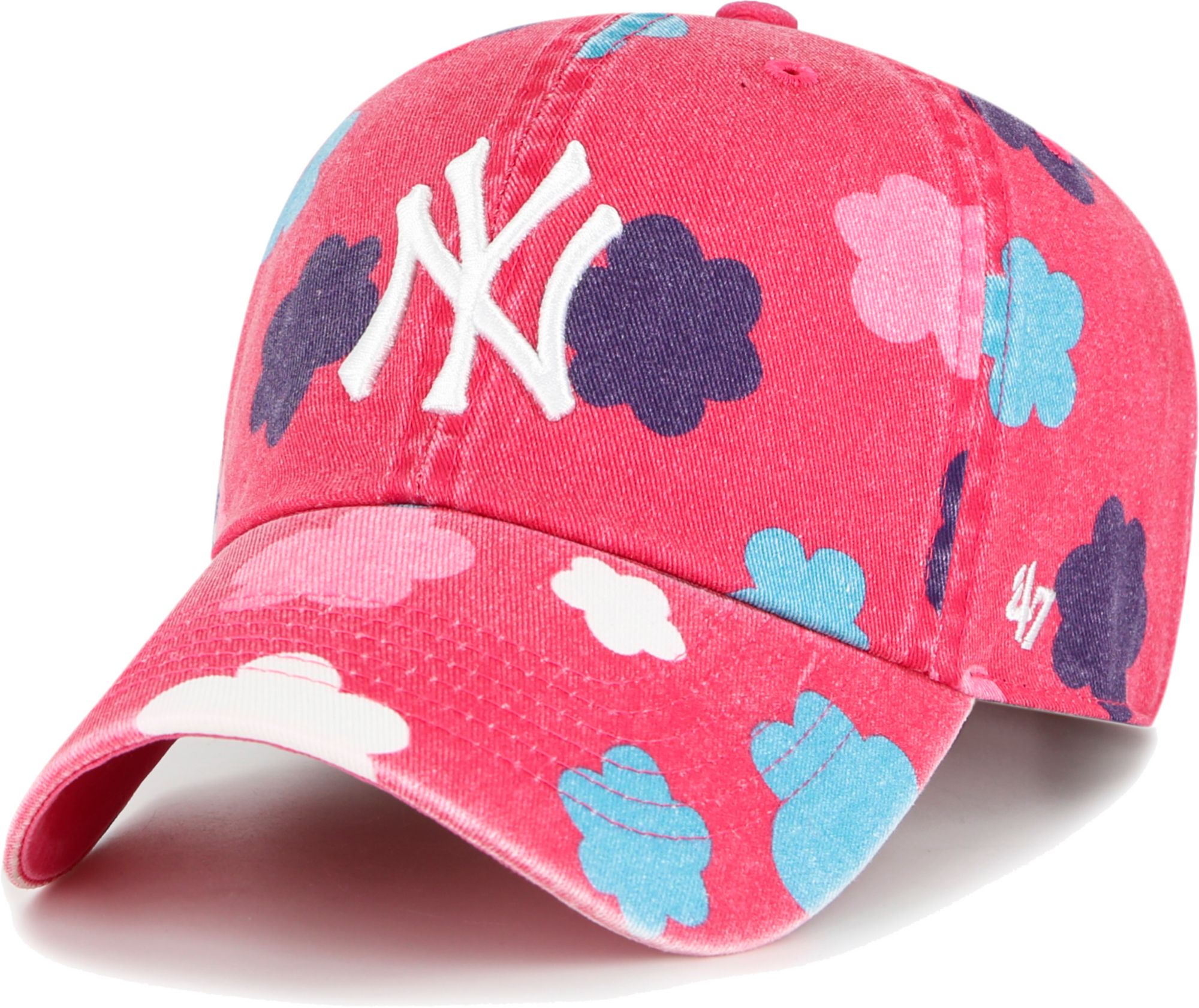 47 Brand / Youth New York Yankees Pink Cleanup Adjustable Hat