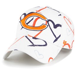 '47 Youth Chicago Bears Adore Clean Up White Adjustable Hat