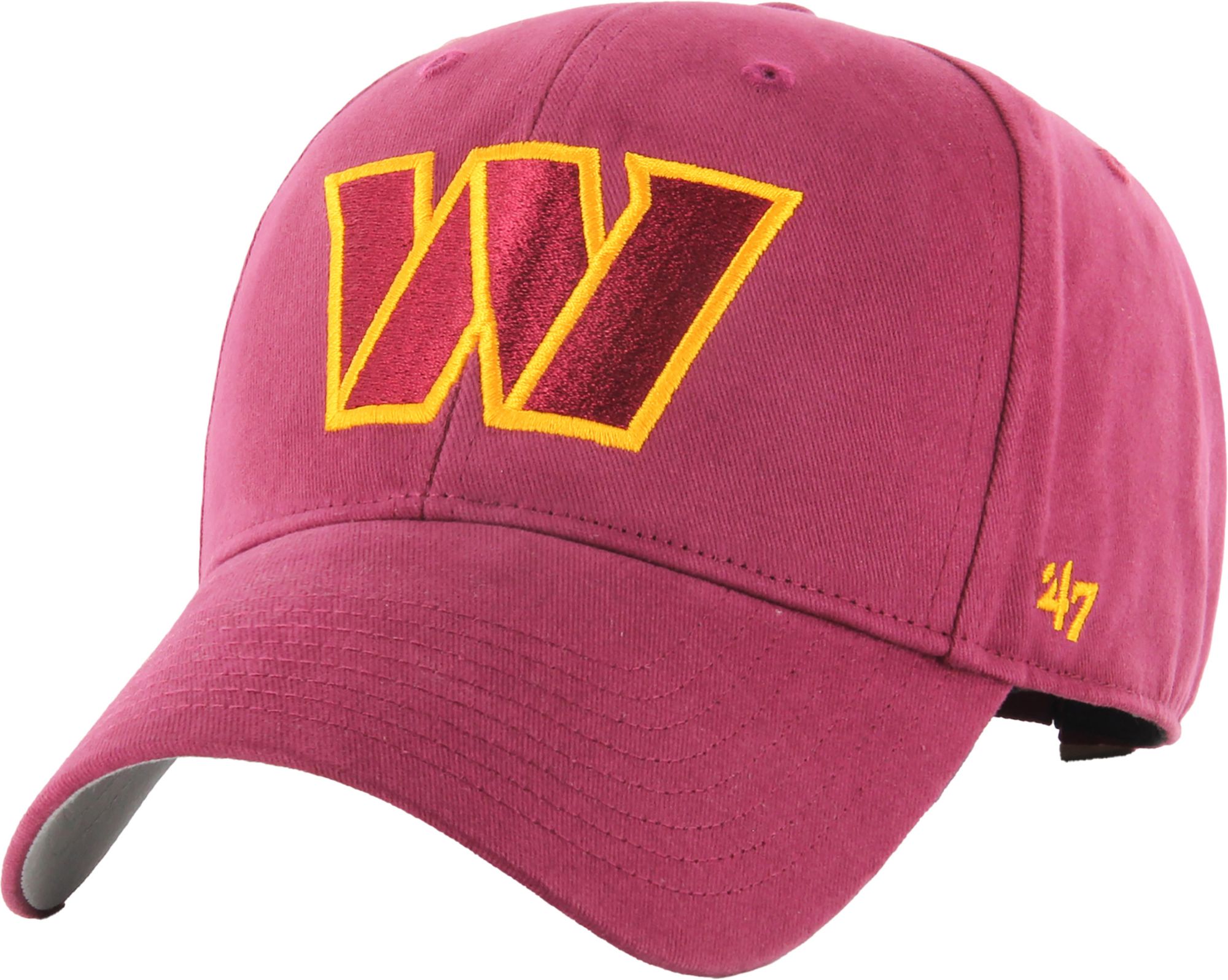 '47 Youth Washington Commanders Basic Red MVP Adjustable Hat