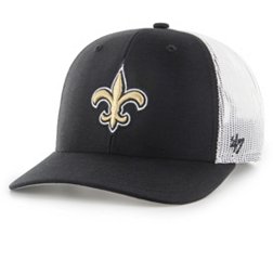 '47 Kid's New Orleans Saints Adjustable Snapback Black Trucker Hat