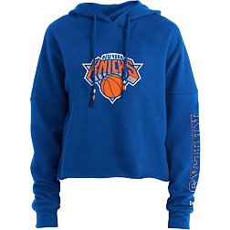 5th & Ocean Women's New York Knicks Blue Logo Hoodie